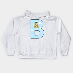 Simpsons letter Kids Hoodie